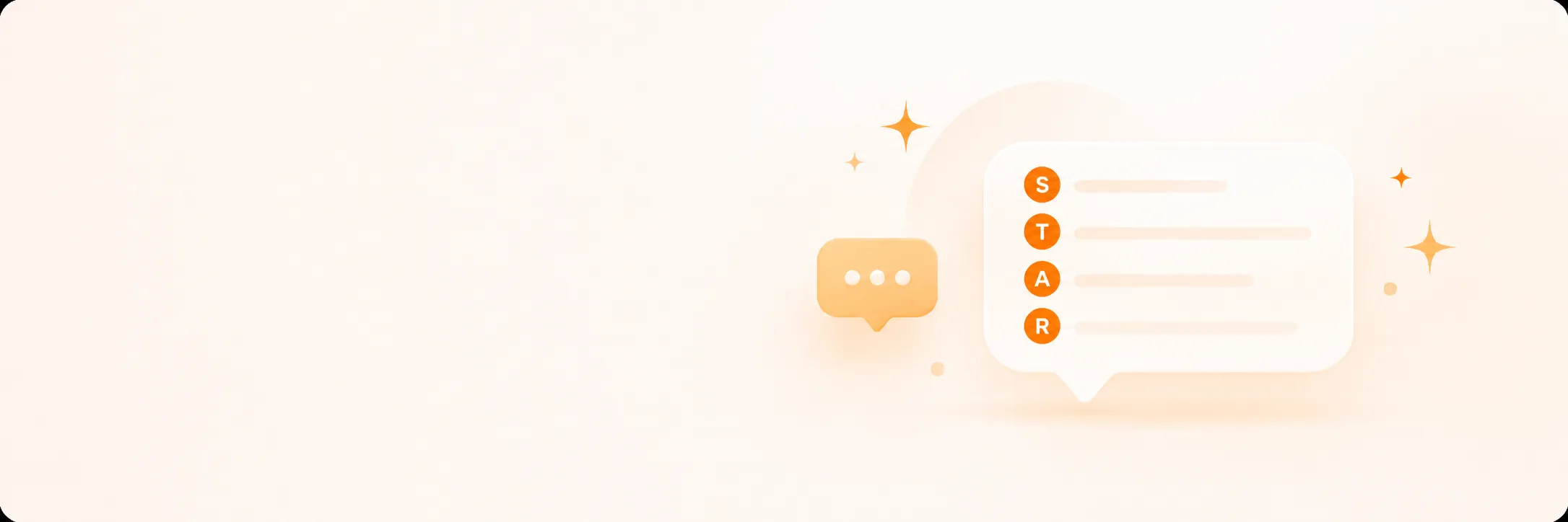 STAR answer preview showing Situation, Task, Action, and Result